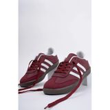 Muggo Jabbar Unisex Ortopedik Günlük Garantili Bağcıklı Yürüyüş Koşu Sneaker Spor Ayakkabı Bordo