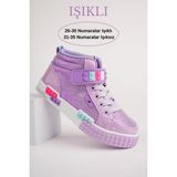 Muggo Kukuli Garantili Legolu Bağcıklı Ve Cırtlı Ortopedik Çocuk Sneaker Spor Ayakkabı