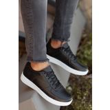 Muggo Mgpogba Siyah Beyaz Unisex Spor Ayakkabı