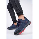 Muggo North Unisex Garantili Trekking Outdoor Sneaker Ayakkabı - Lacivert