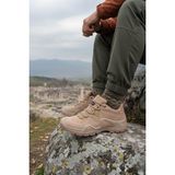 Muggo Pioneer Bağcıklı Günlük Bej Erkek Trekking Outdoor Ayakkabı