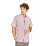 Mugi Erkek Desenli Gömlek, Kırmızı, XL, 8148920203001