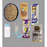 Muhabbet Kuşu Besleme Seti( Muh. Yemi Açık 2 Kg+ Salıngaç+Kuş Vitamini+Kuş Mineral Taş)
