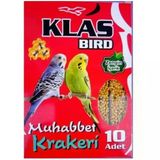 Muhabet Kuşu Kraker İçerik 10 Adet Pakette