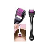 Muhen 540 Iğneli 0.5mm Iğne Derma Roller Titanyum Uçlu Saç Sakal Çıkarıcı Bakım - Siyah