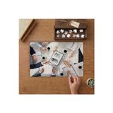 Mühendissler- Çalışma Masası Tasarımı 240 Parça Ahşap Puzzle Ahşap Kutuda MP00671