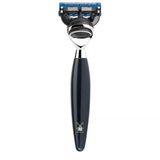 Mühle Islak Tıraş Makinesi - Kosmo Serisi - Gillette Bıçaklarıyla Uyumlu - Siyah Değerli Reçine