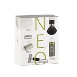 Mühle Neo Hediye Seti - 15 Parçalı Unisex Tıraş Bıçağı, Tıraş Fırçası, Bez, Bıçak Koruması, Sabun Çubuğu, 10 Bıçak - Vegan