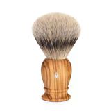Mühle Tıraş Fırçası - Klasik Seri - Gümüş Uçlu Porsuk L - Zeytin Ağacı