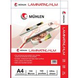 Mühlen A4-150 A4 Boyutlu 150 Mikron 100 Adet Laminasyon PVC Filmi