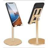 MÜHLEN GL083 - Gold Katlanabilir Taşınabilir ve Evrensel Telefon/Tablet Standı