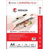 Mühlen Laminasyon Makinesi Filmi 150 Mc A4 1 Paket 100'lü