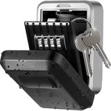 Mühlen Safe Key 6 Şifreli Çelik Kasa Anahtar Kasası Duvara Monteli Su Geçirmez 13x9.5x5 cm