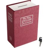 MÜHLEN Secret Safe 115 Küçük Boy Gizli Kitap Şekli Anahtarlı Kumbara / Para Kasası