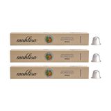 Muhlisa Espresso Brazil Kapsül Kahve 3'lü Kutu (30 Kapsül) Arabica