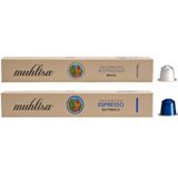 Muhlisa Espresso Kapsül Kahve 2 Kutu Brazıl, Guatemala (20 KAPSÜL) %100 Arabica