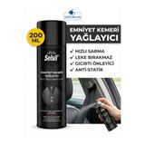 Muhtalif Markalar Emniyet Kemeri Bakım Spreyi - Leke Bırakmaz Anti-Statik Formül (200ml)
