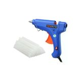 Muhtelif 1 Adet 80W Silikon Tabancası 10 Adet 11Mm Mum Silikon 100 Adet Ahşap Dil Çubuğu