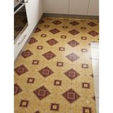 Muhtelif Muşamba 150 cm x 7 Metre 0.5 mm Yer Kaplama Zemin Döşeme Örtüsü Balkon Muşambası Mutfak Döşeme - standart - Renkli