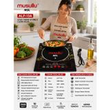 Muhtelif Musullu MSL ALP 13A 3500W Lazer Ocak Çelik Taban Uyumlu Süper Performans çok amaçlı ocak