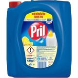 Muhtelif Pril - Sıvı Bulaşık Deterjanı Klasik Limon 4lt - 675 ml