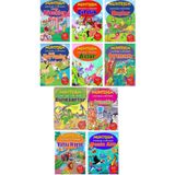 Muhteşem Çıkartmalar ve Aktiviteler Serisi 10 Kitap 1.Set - Parıltı Yayıncılık