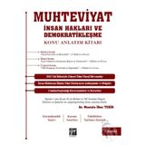 Muhteviyat İnsan Hakları ve Demokratikleşme Konu Anlatım Kitabı -