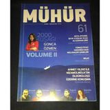 Mühür Kasım Aralık 2015 Sayı 61 2000 Kuşağı Gonca Özmen Volume Iı (Sahafiye Kitap)