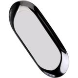 Mühür Mumu Çalışma Tepsisi Paslanmaz Çelik Oval 17,9x8,5cm Gümüş - Çok Renkli - Standart - Genel