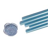 Mühür Mumu Çubuk Sıcak Tutkal 7mm x 20cm 6 lı Metalik Pastel Mavi