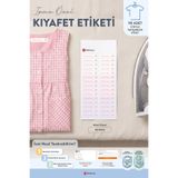 MÜHÜRCE İsme Özel Ütüyle Yapışan Kıyafet Etiketi 90 Adet - Okul, Kreş Ve Anaokulu İçin Dikişsiz İsimlik (45x10 mm) - Gökkuşağı