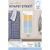 MÜHÜRCE İsme Özel Ütüyle Yapışan Kıyafet Etiketi 90 Adet - Okul, Kreş Ve Anaokulu İçin Dikişsiz İsimlik (45x10 mm) - Panda