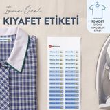 Mühürce Kıyafet Isim Etiketi Isme Özel Ütü Ile Yapışan Dikişsiz 90 Adet (45X10 Mm) Traktör