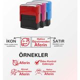 Mühürce Öğretmen Kaşesi - Motivasyon ve Ödül Kaşesi Pozitif Geri Bildirim, Ödüllendirme ve Teşvik Edici Kaşe