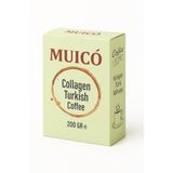 Muico Geleneksel Öğütülmüş Kolajen Türk Kahvesi– Kolajen Peptit & Hindiba Ekstraktlı 200 gr