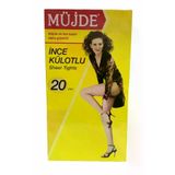 Müjde MÜJSARI20SİYAH3 Külotlu Çorap 20 Denye 6 Adet Müjsarı20Siyah2