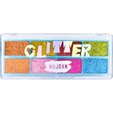 MUJGAN 8' li Renkli Glitter Far Paleti No:2 - Karışık