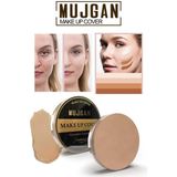 MUJGAN Porselen Fondöten Kapatıcı 90 ml SPF 30 Yağsız Mükemmel Kapatıcılık - 210