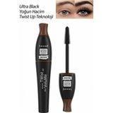 MUJGAN Ultra Black Twist Up Hacim Veren Maskara - Siyah