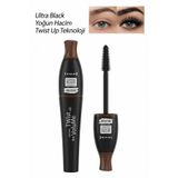 MUJGAN Ultra Black Twist Up Hacim Veren Maskara