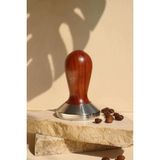 Mujo Coffee Tamper Ahşap Kahverengi Saplı 58MM