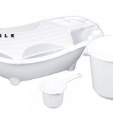 Muju muju Baby Shower Bebek Banyo Küvet Seti - 5 'li Küvet Seti
