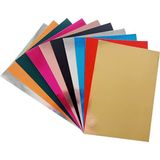 Muka Aynalı Metalize Fon Kartonu Karışık 50 X70 cm 10 Adet