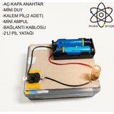 Muka Elektrik Lamba Deney Seti 1 Adet - Elektrik Deneyi Seti