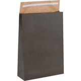 Muka Hediye Paketi Kendinden Bantlı Kağıt 24 Adet 22X28X8 cm - Siyah