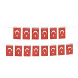 Muka Ipli Kağıt Bayrak ATAM Büyük Boy 19 * 12 Cm 40 Li 10 Paket 400 Adet (1 Paket Içi 40 Adet)