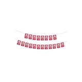 Muka Ipli Kağıt Bayrak Atam Küçük Boy 10 * 6 Cm 40 Lu 10 Paket 400 Adet (Paket Içi 40 Adet) ATAM