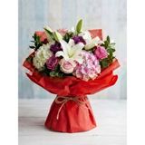 Muka Italyan Krapon Kağıdı Çiçekçi Krep Kağıdı Grapon Kağıdı 180GR 50X250 cm - Kırmızı