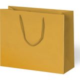Muka Lüks Karton Çanta 54X38X12 cm Pakette 10 Ad - Altın