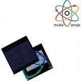 Muka Mini Solar Güneş Paneli 4x4 cm 1 Adet - Solar 4x4cm